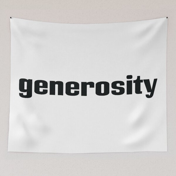 Item preview, Generosity designed and sold by FiveNiches.