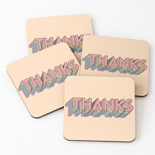 Item preview, Thanks Thanks Thanks Thanks Thank You designed and sold by MADINKSHOP.
