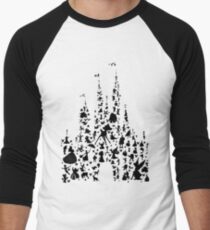Happiest Castle On Earth Men's Baseball ¾ T-Shirt