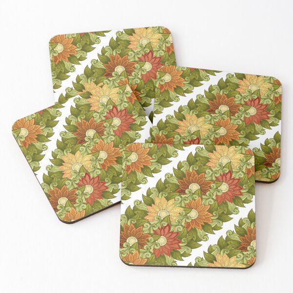 Item preview, Summer Pattern with Floral Motifs designed and sold by lissantee.