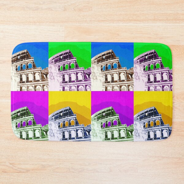Item preview, Amphitheater Colosseum Colorful Collage designed and sold by ckylin.