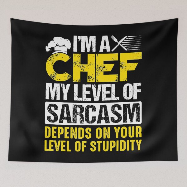 Item preview, Funny Cooking Chef Sarcastic Chef Statement designed and sold by ArixMoore.
