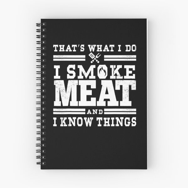 Item preview, Funny Pitmaster - I Smoke Meat BBQ Smoker Grill Gift designed and sold by ArixMoore.