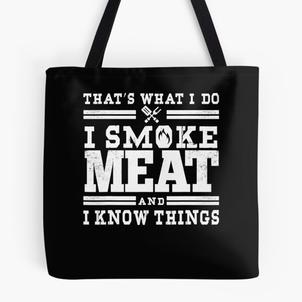 Item preview, Funny Pitmaster - I Smoke Meat BBQ Smoker Grill Gift designed and sold by ArixMoore.