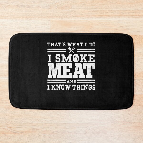 Item preview, Funny Pitmaster - I Smoke Meat BBQ Smoker Grill Gift designed and sold by ArixMoore.