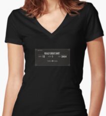 Really Great Shirt Women's Fitted V-Neck T-Shirt