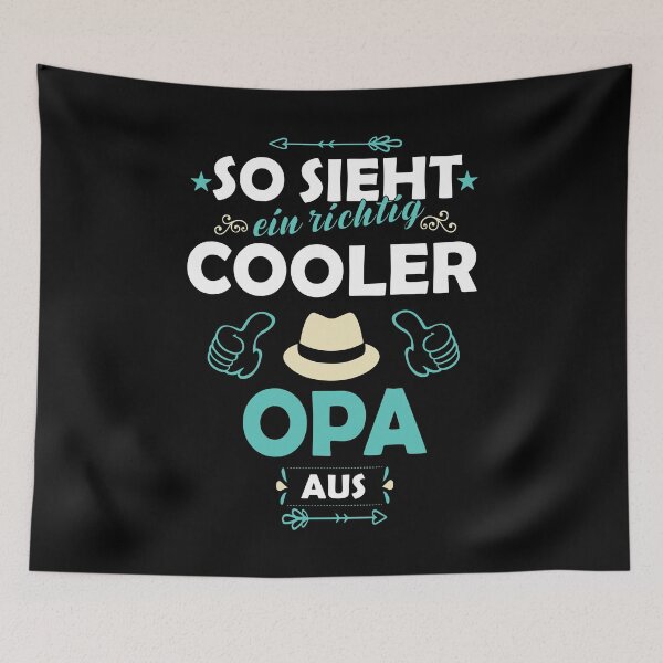 Artikelvorschau, Richtig Cooler Opa - Lustiger Spruch für Opis entworfen und verkauft von Ibu83.