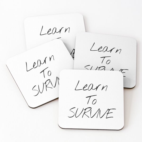 Item preview, Learn To Survive designed and sold by KHOS.