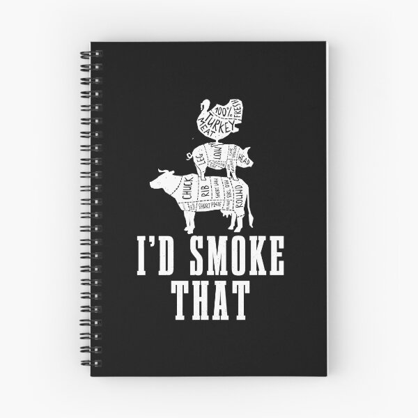Item preview, Id Smoke That Mens Cow Pig Turkey Vintage Distressed Smoker designed and sold by ArixMoore.