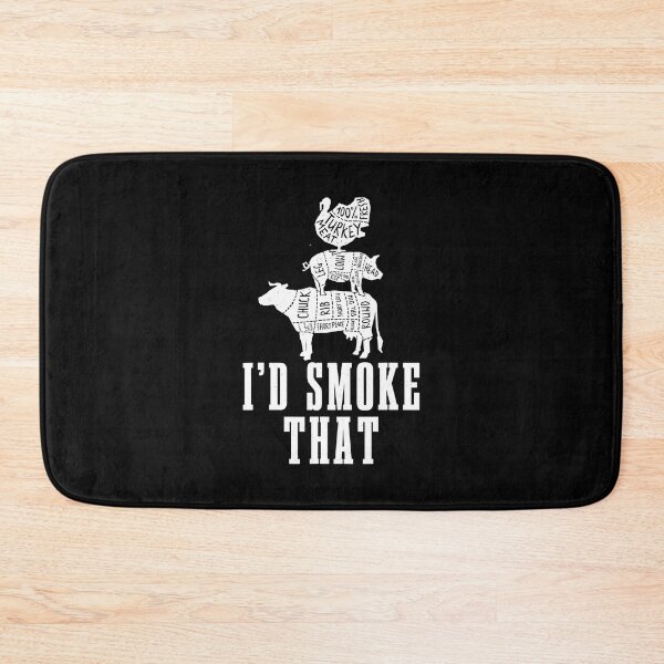 Item preview, Id Smoke That Mens Cow Pig Turkey Vintage Distressed Smoker designed and sold by ArixMoore.