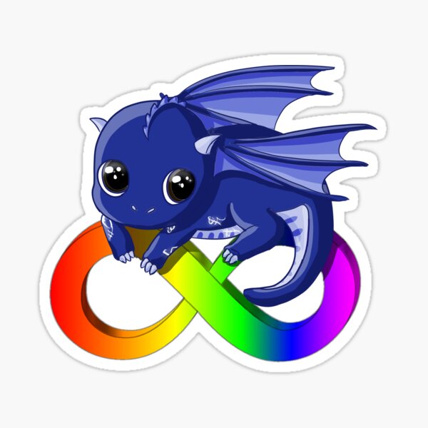 Item preview, Autistic Dragon designed and sold by lunariafr.