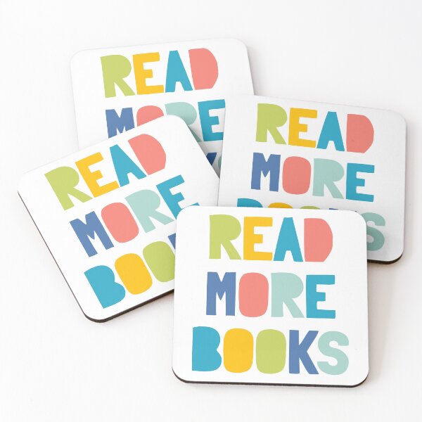 Item preview, Read More Books, Motivational Quote, Kids Room Wall Art, Inspirational Quote designed and sold by aenaonartwork.