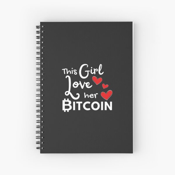 Item preview, This Girl Loves Her Bitcoin_White designed and sold by Respire2020.