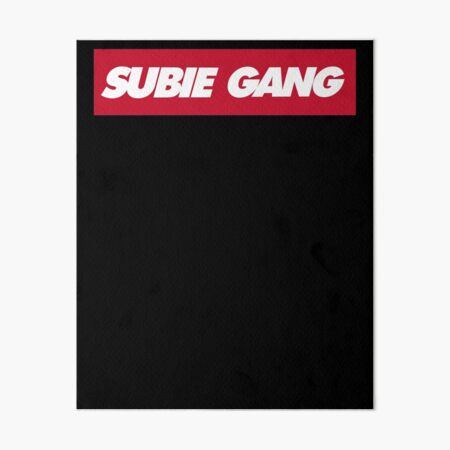 subie gang shirt