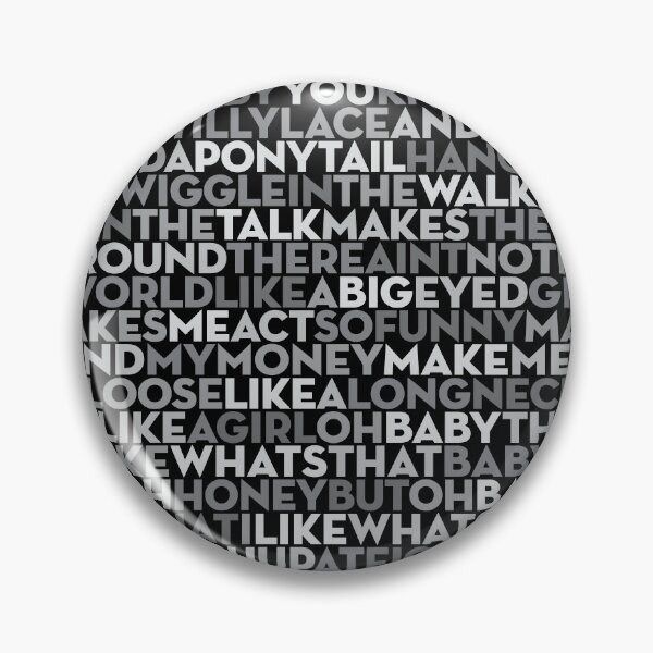 Item preview, Chantilly Lace - The Big Bopper (lyrics) v.2 designed and sold by x1brett.