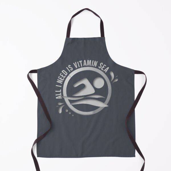 Item preview, Born to swim wild open water swimming swimmers - All I need is Vitamin Sea. Caroline Laursen Original designed and sold by Caroline Laursen.