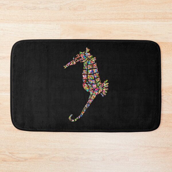 Item preview, Polychromatic Stylized Seahorse Silhouette  designed and sold by WowAllinOne.