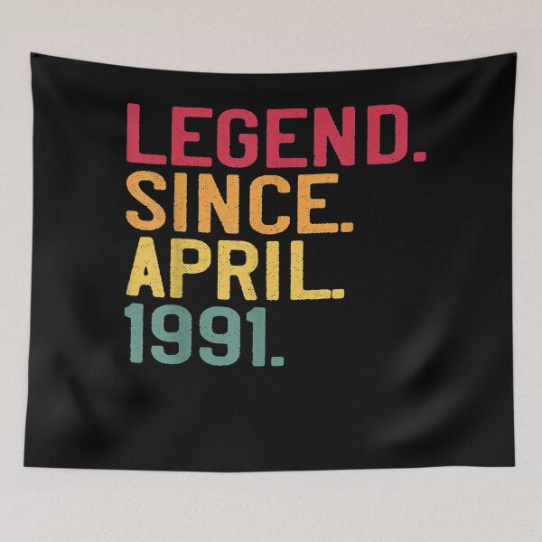 Item preview, Legend Since April 1991 30th Birthday Gift 30 Years Old designed and sold by joandinkelSH.