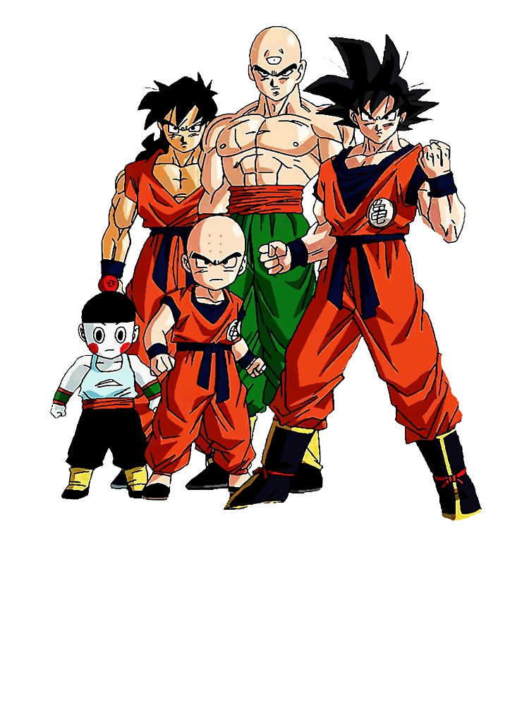 Dragonball characters illustration, Goku Vegeta T-shirt Gohan