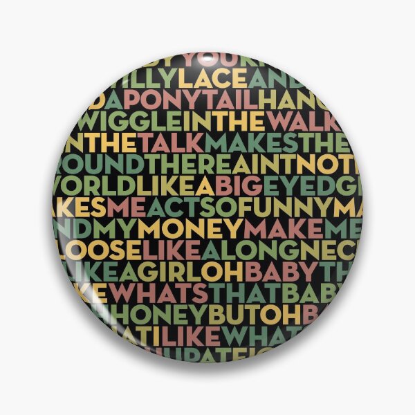 Item preview, Chantilly Lace - The Big Bopper (lyrics) v.3 designed and sold by x1brett.