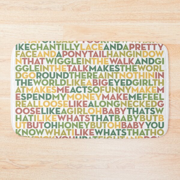 Item preview, Chantilly Lace - The Big Bopper (lyrics) v.3 designed and sold by x1brett.
