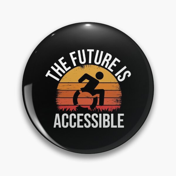 Item preview, The Future Is Accessible Retro Vintage designed and sold by Shop signer.