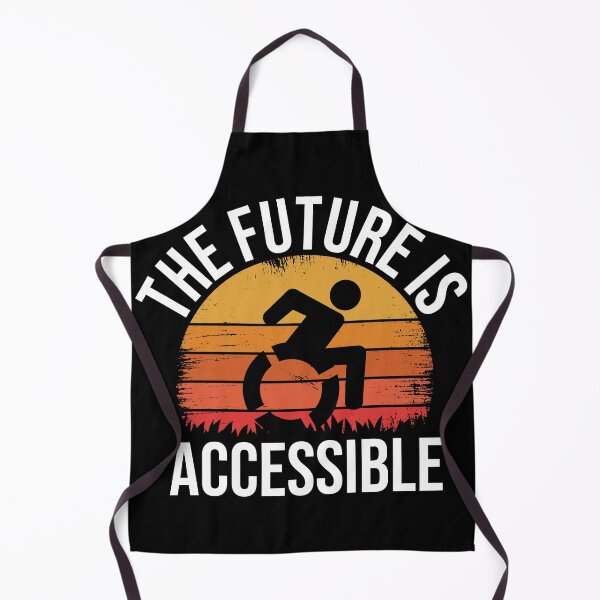 Item preview, The Future Is Accessible Retro Vintage designed and sold by Shop signer.