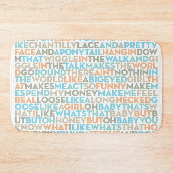 Item preview, Chantilly Lace - The Big Bopper (lyrics) v.6 designed and sold by x1brett.