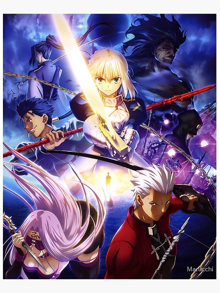 Fate Stay Night Art Print for Sale by Marucchi