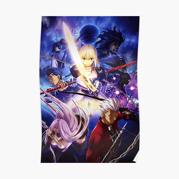 FSN072 Fate Stay Night Anime Poster Glossy Finish RGC Huge Poster 
