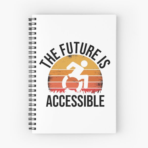 Item preview, Retro and Vintage The Future Is Accessible  designed and sold by Shop signer.