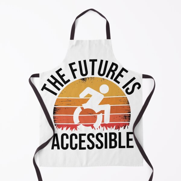Item preview, Retro and Vintage The Future Is Accessible designed and sold by Shop signer.