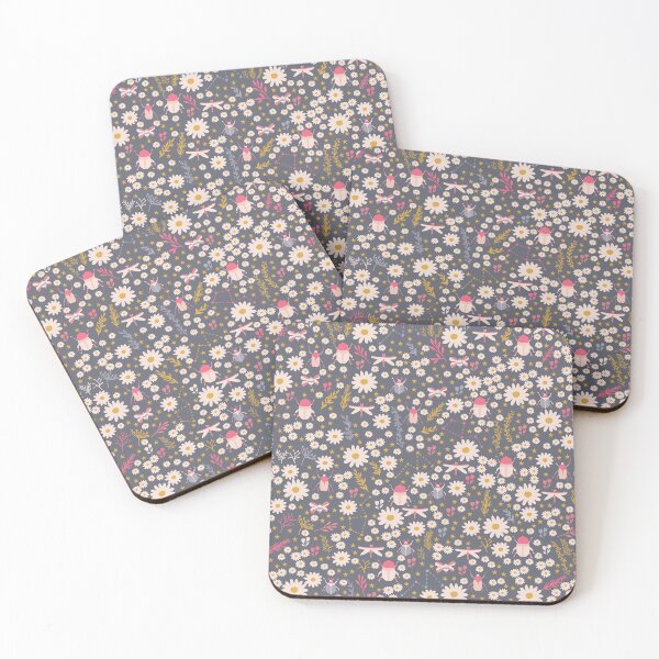 Item preview, Cute Bugs and Flowers Pattern designed and sold by kapotka.