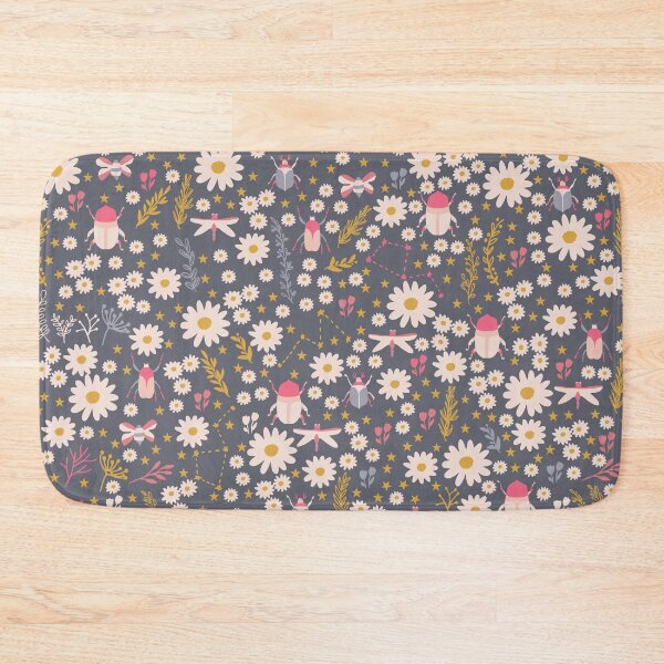 Item preview, Cute Bugs and Flowers Pattern designed and sold by kapotka.
