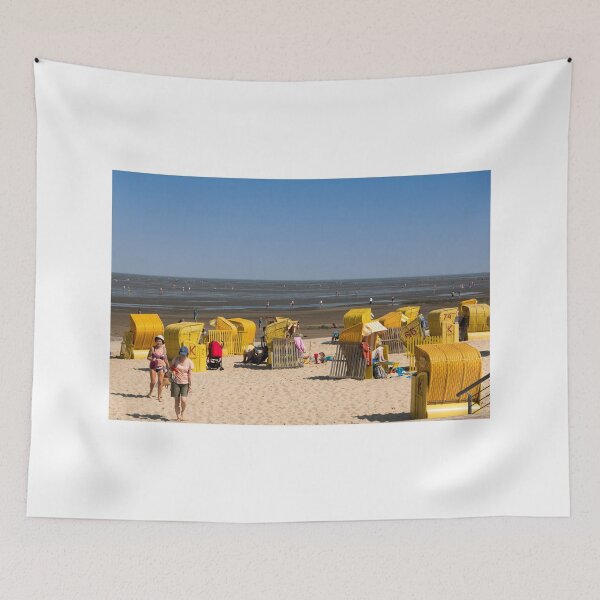 Item preview, Cuxhaven Beach at Low Tide - North Sea designed and sold by holgermader.