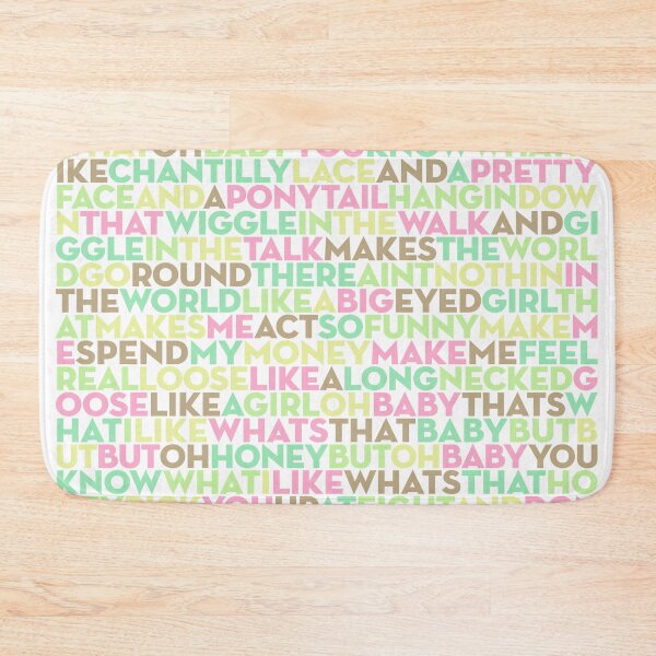 Item preview, Chantilly Lace - The Big Bopper (lyrics) v.9 designed and sold by x1brett.