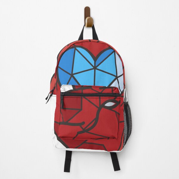 Item preview, Polygon Heart blue and red designed and sold by Schuva.