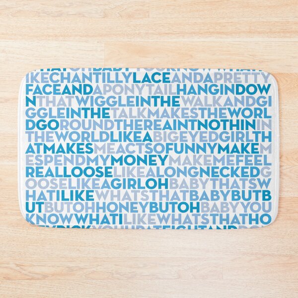 Item preview, Chantilly Lace - The Big Bopper (lyrics) v.10 designed and sold by x1brett.