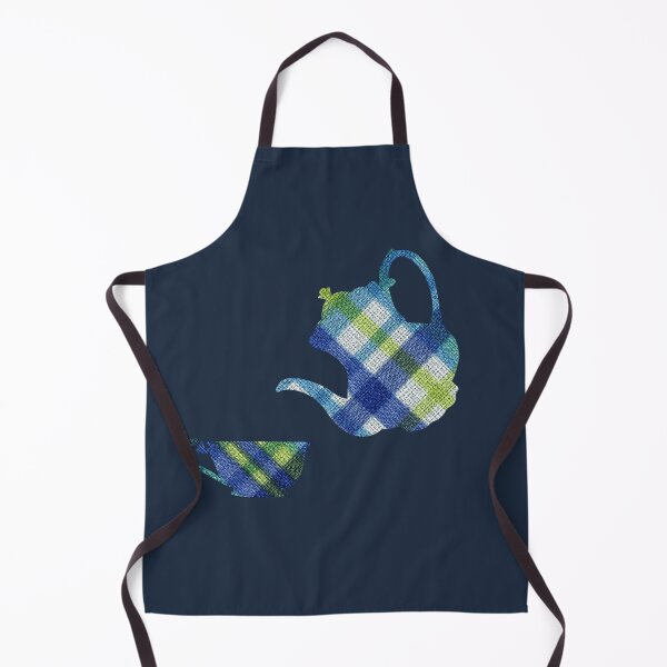 Item preview, Tea in Blue Yellow Plaid designed and sold by NineVi.