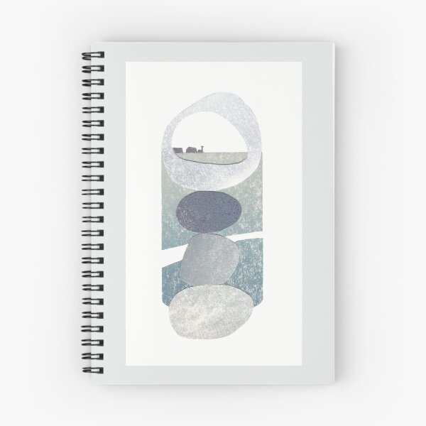 Item preview, The Needles and the lighthouse through the hag stone designed and sold by LisaLeQuelenec.