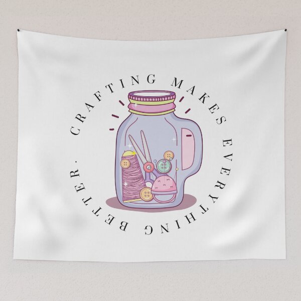 Item preview, Crafting makes everything better designed and sold by NikitaAg.