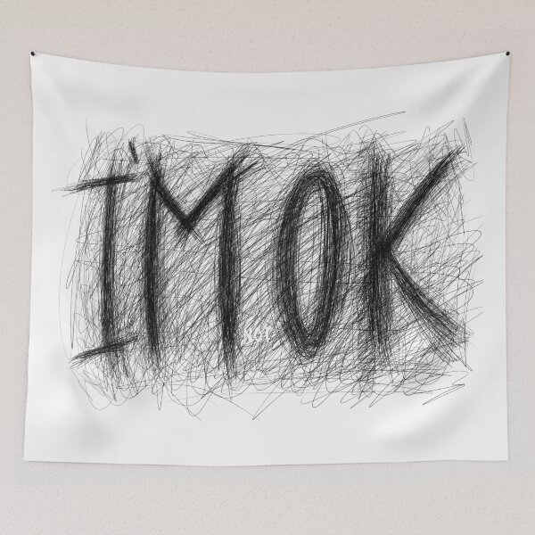 Item preview, I'M not OK designed and sold by Sluzinha.