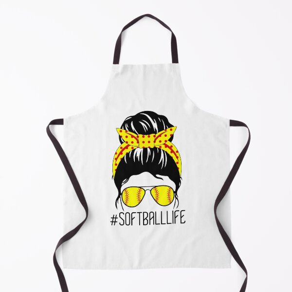 Item preview, Mom Mum Life Softball Baseball Mom Cute Messy Bun Funny Mother’s Day Gift designed and sold by CreativaArt-.