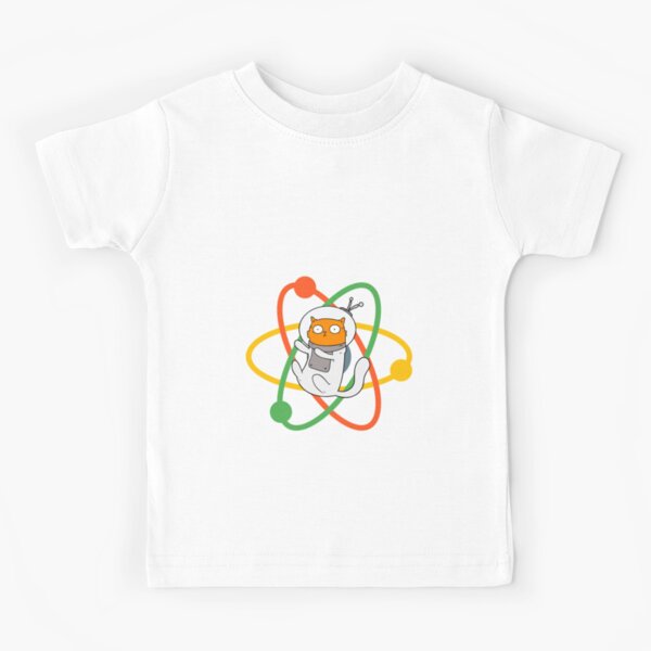 Quarks love cats they are both elementary funny gifts and apparel for physicists and physics fans Kids T-Shirt