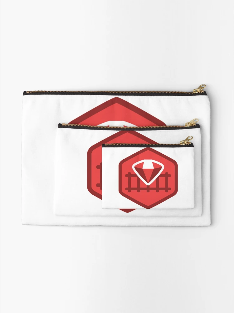Thumbnail 2 of 4, Zipper Pouch, Ruby on Rails designed and sold by gungable.