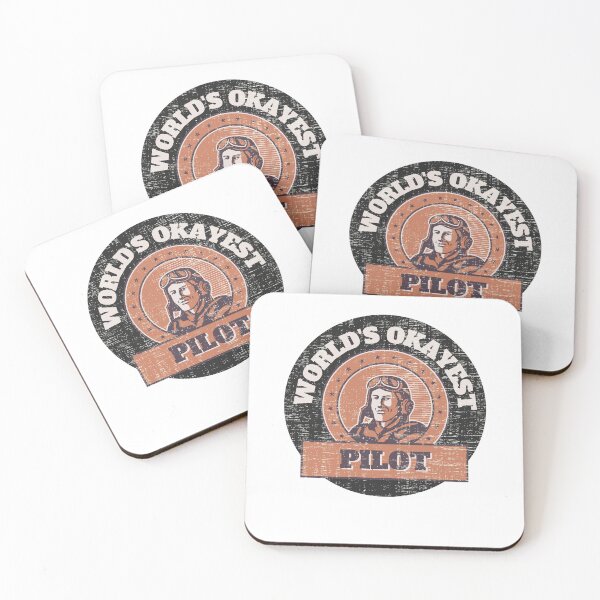 Item preview, Worlds okayest pilot - cool designed and sold by youngdstag.