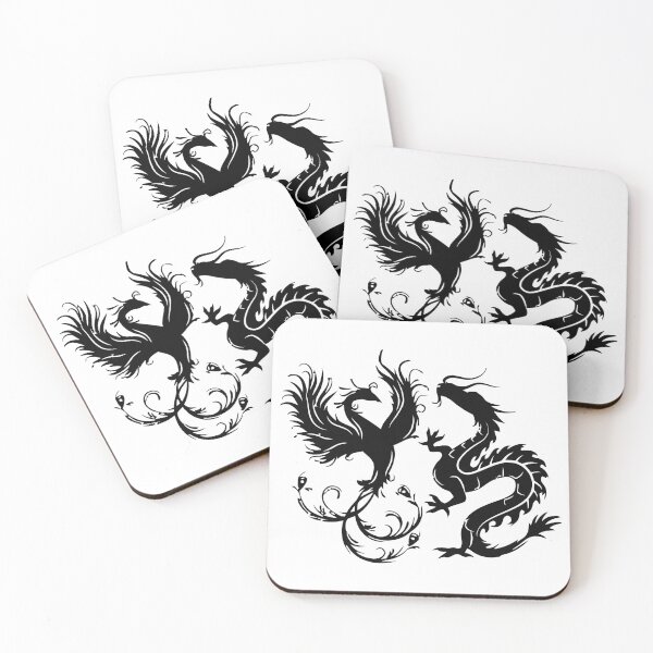 Item preview, Phoenix and Dragon designed and sold by lanhugefsdeq.