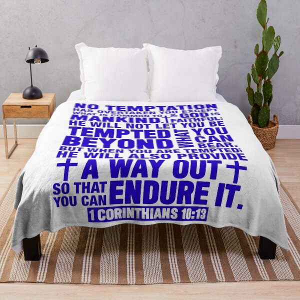 Item preview, 1 Corinthians 10:13 designed and sold by plushism.