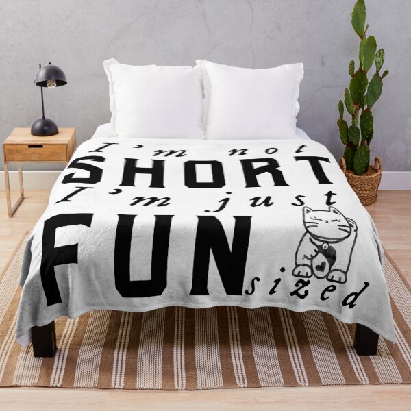 Item preview, I'm Not Short I'm Just Fun Sized - Funny Gift for Shorty Person Humor Lover designed and sold by Nora's Designs and Graphics.
