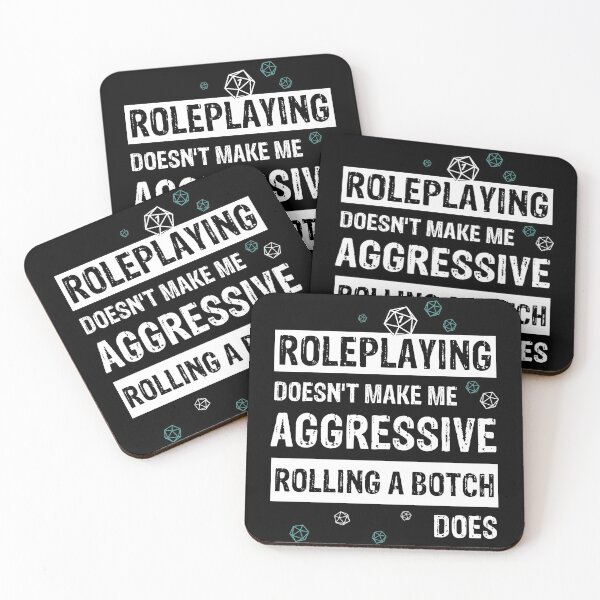 Item preview, Aggressive Roleplay Gamer designed and sold by montasy.